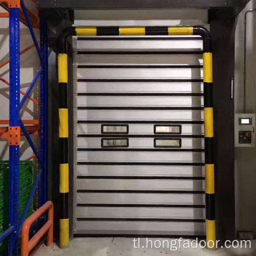 Electric aluminum roller shutter door.